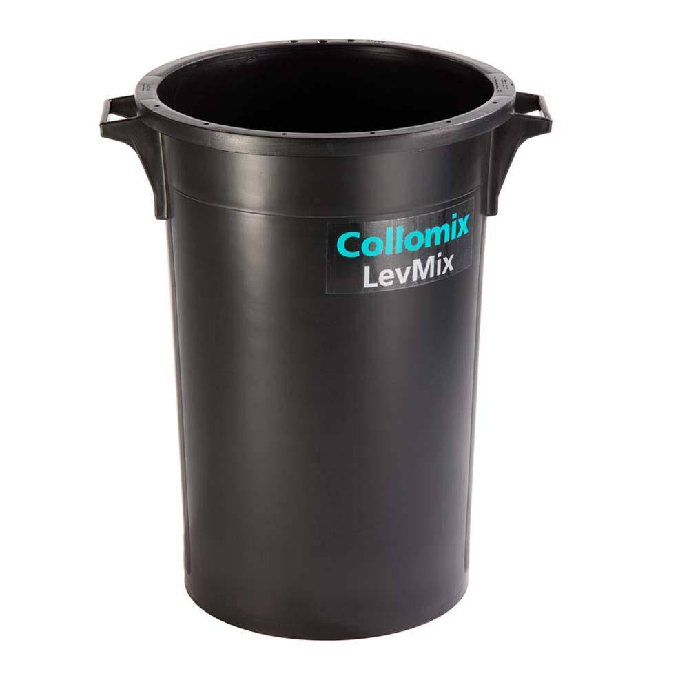 Mischeimer - für LevMix Rührer VLX - 75 Liter - schwarz