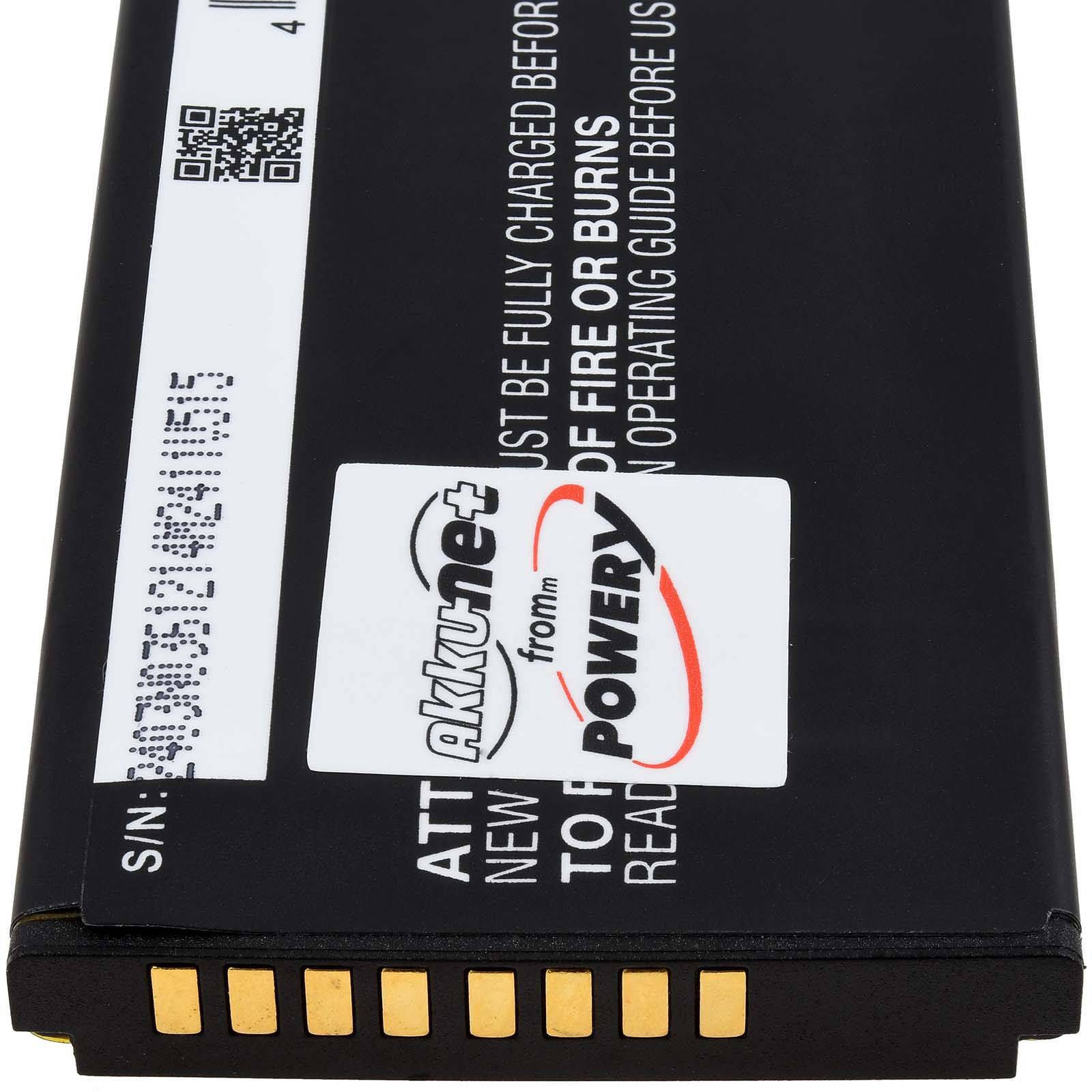 Powery Akku passend für Satellitentelefon Thuraya X5 Touch Typ THC3800, 3,8V, Li-Polymer