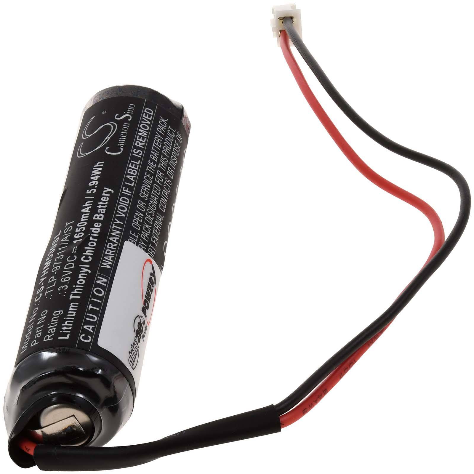 Powery SPS-Lithiumbatterie für Yamaha TS-X / KCA-M53G / Typ TLP-97311/A/ST, 3,6V, LiSOCl2