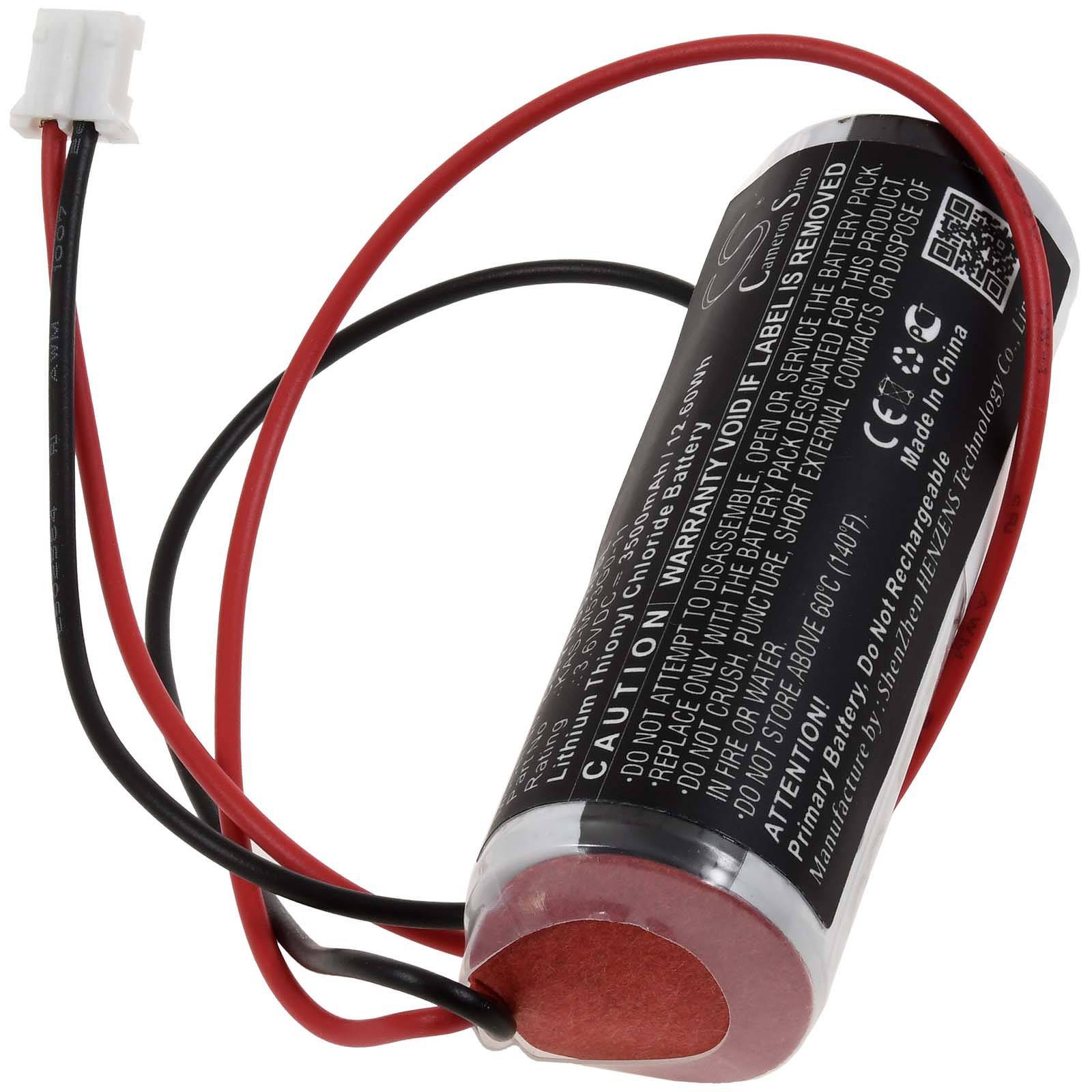 Powery SPS-Lithiumbatterie kompatibel mit Yamaha Typ KAS-M53G0-10, 3,6V, LiSOCl2