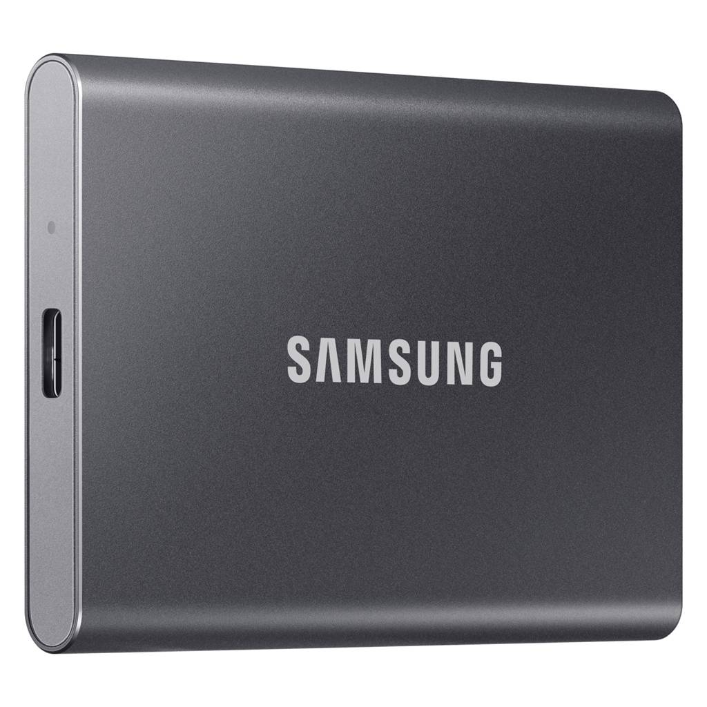 Samsung T7 MU-PC4T0T - SSD - verschlüsselt - 4 TB - extern (tragbar)