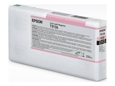 EPSON 5LB T9136 Vivid Light Magenta Ink Drucken, Scannen & Verbrauchsmaterial Verbrauchsmaterialien