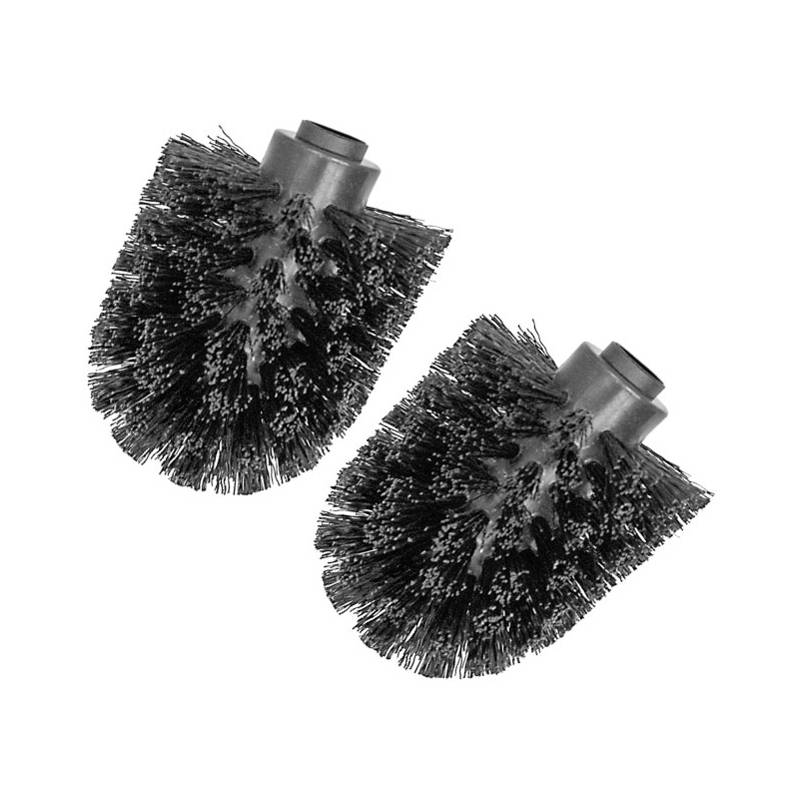 Peggy Perfect Ersatz-Rundkopf für WC-Bürste, 2er Set