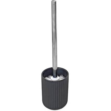 Peggy Perfect WC-Garnitur, Topf rund, Keramik, schwarz