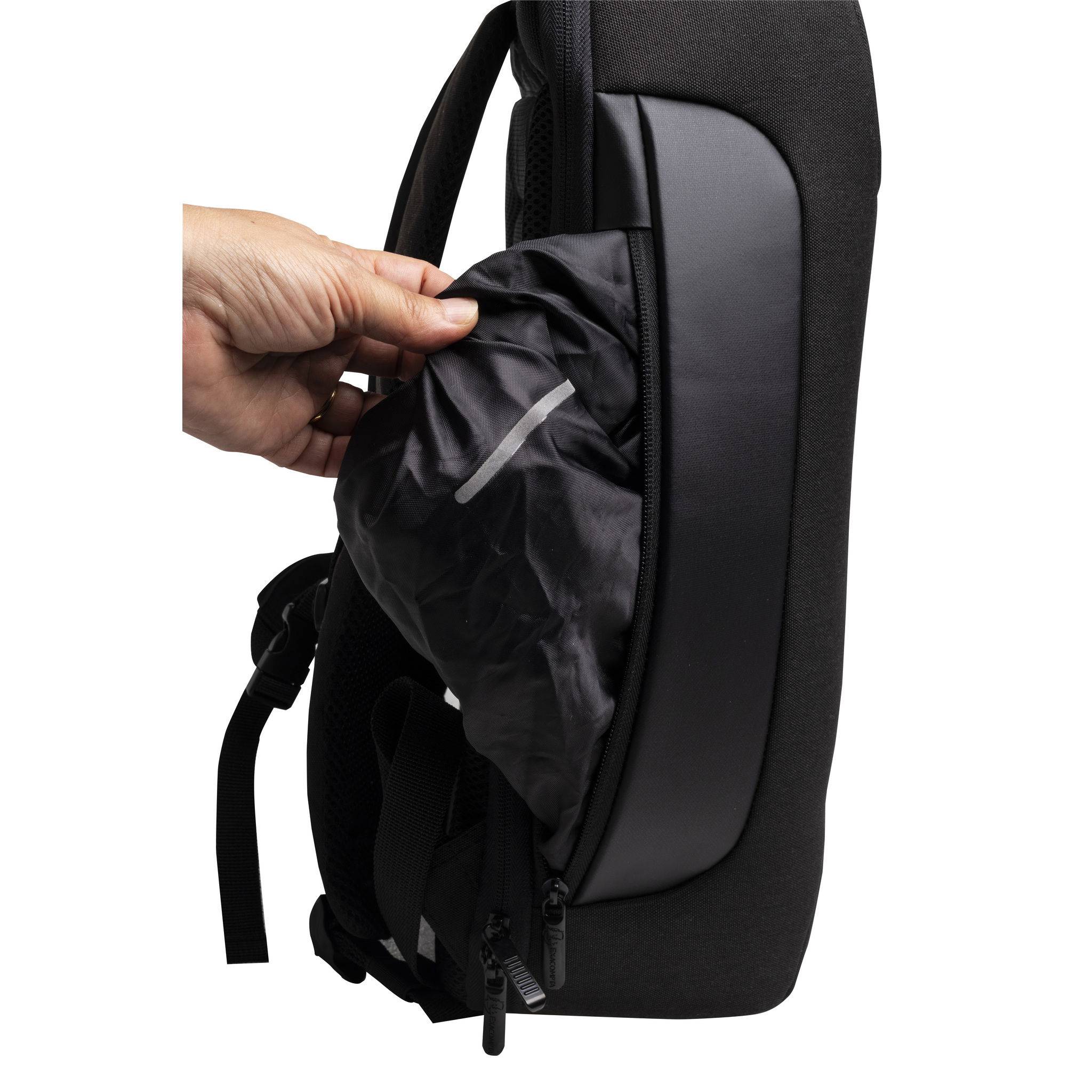 Exacompta Laptop-Schalenrucksack, 31x45x15 cm, Exactive - Schwarz - 18134E