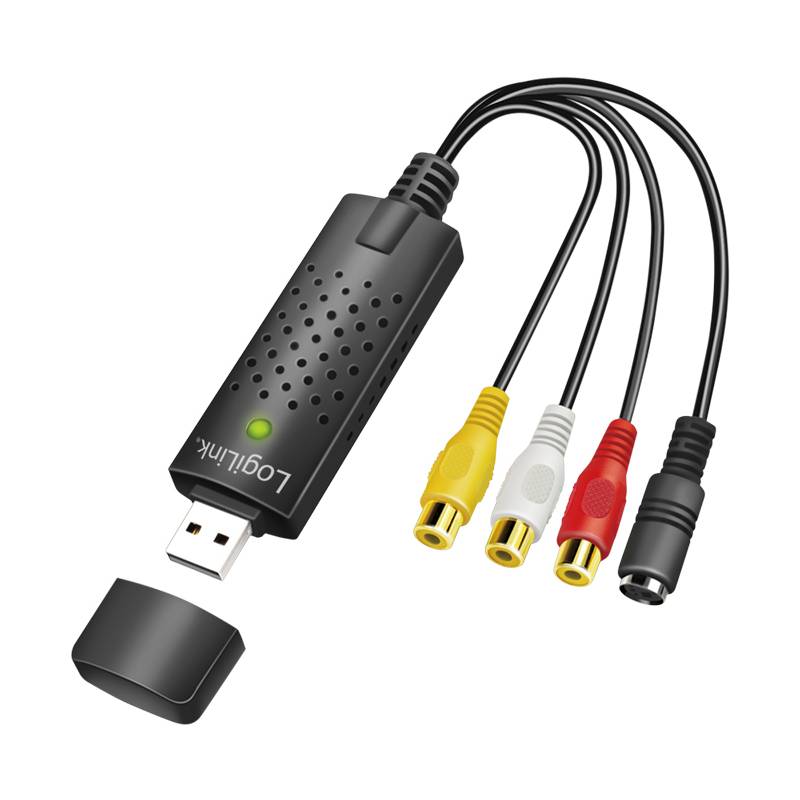 LogiLink USB 2.0 Audio und Video Grabber, schwarz
