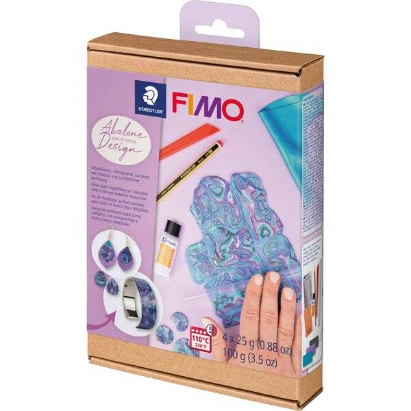 Modelliermasse Set Fimo HTC abalone desi