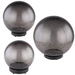 Solarlampe Gartendeko Solarkugeln Außen LED Gartenlampe Erdspieß, rauch, D 15 cm, 20 cm, 25 cm, 3er Set Solarlampe Gartendeko Solarkugeln Außen LED Gartenlampe Erdspieß, rauch, D 15 cm, 20 cm, 25 cm, 3er Set