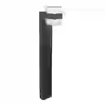 Stehlampe Stehleuchte Wegelampe Außenlampe Pollerleuchte, Wetterfest IP44 2 flammig, anthrazit, 2x LED 8W 700Lm 3000K, LxBxH 15x9,5x75cm Stehlampe Stehleuchte Wegelampe Außenlampe Pollerleuchte, Wetterfest IP44 2 flammig, anthrazit, 2x LED 8W 700Lm 3000K, LxBxH 15x9,5x75cm