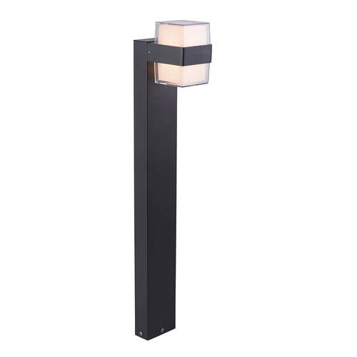 Stehlampe Stehleuchte Wegelampe Außenlampe Pollerleuchte, Wetterfest IP44 2 flammig, anthrazit, 2x LED 8W 700Lm 3000K, LxBxH 15x9,5x75cm Stehlampe Stehleuchte Wegelampe Außenlampe Pollerleuchte, Wetterfest IP44 2 flammig, anthrazit, 2x LED 8W 700Lm 3000K, LxBxH 15x9,5x75cm