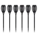 Solarlampen für Außen Gartendeko Fackeln Gartenfackel, LED Feuereffekt IP44 Erdspieß, Höhe 59,5 cm, 6er Set Solarlampen für Außen Gartendeko Fackeln Gartenfackel, LED Feuereffekt IP44 Erdspieß, Höhe 59,5 cm, 6er Set