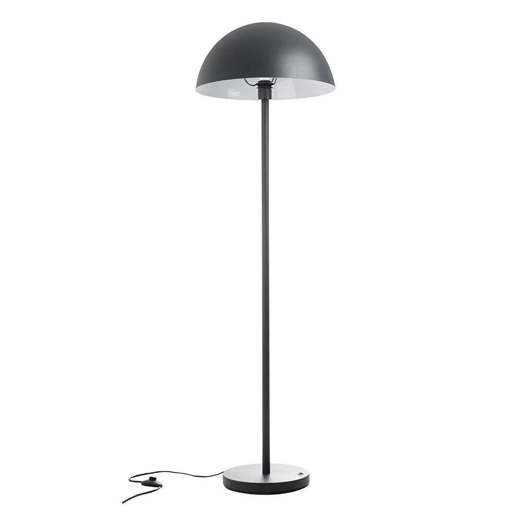 Stehleuchte dunkelgrau Wohnzimmerlampe stehend Stehlampe Modern, Aluminium, Fernbedienung dimmbar, RGB LED 8,5W 806Lm warmweiß, DxH 45x145 cm