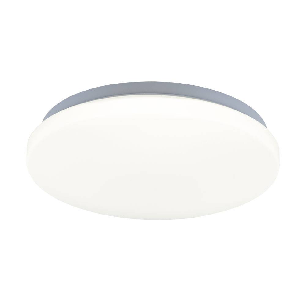 LED Deckenlampe Deckenleuchte Flurlampe Wohnzimmerleuchte, Metall Kunststoff weiß rund, 20W 1500lm 4000K neutralweiß, D 28 cm