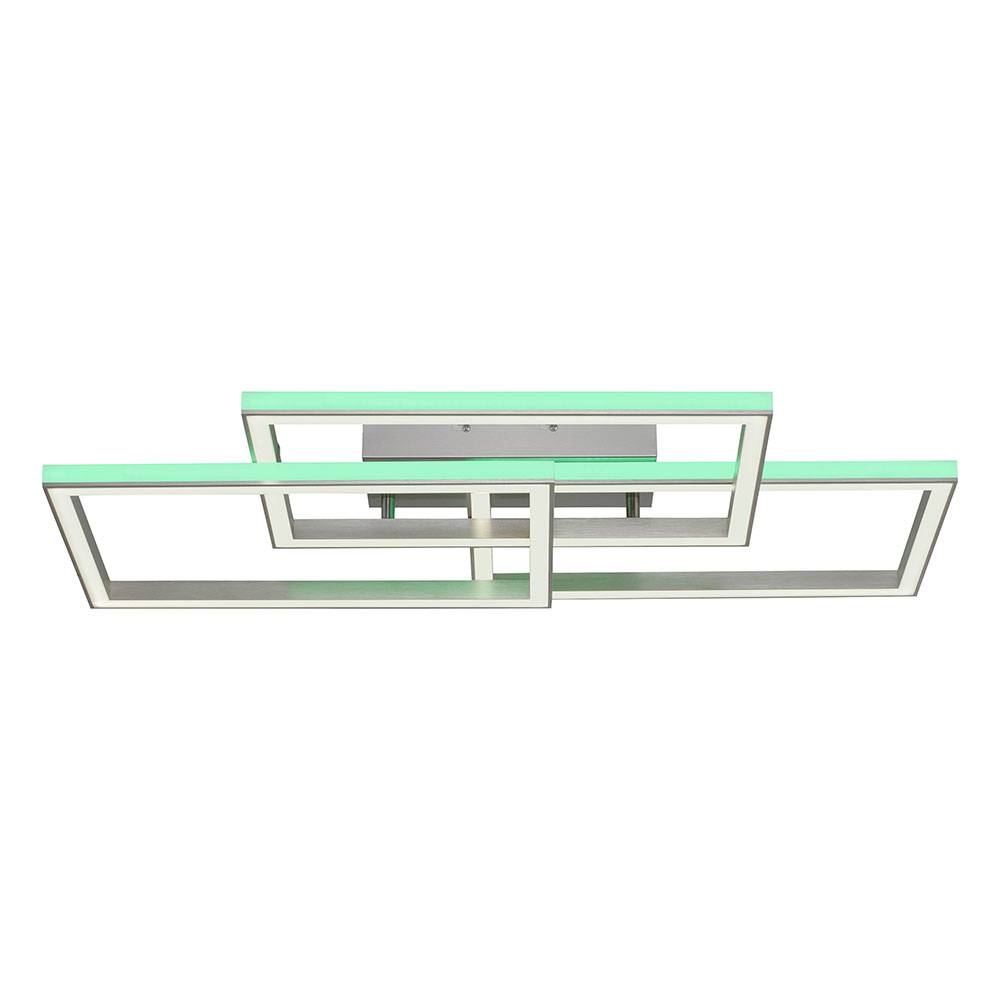 Deckenlampe LED Deckenleuchte Fernbedienung Deckenlampe dimmbar Wohnzimmer, Downlight Sidelight Memoryfunktion CCT, RGB LED 56W 2200Lm 2700-5000K