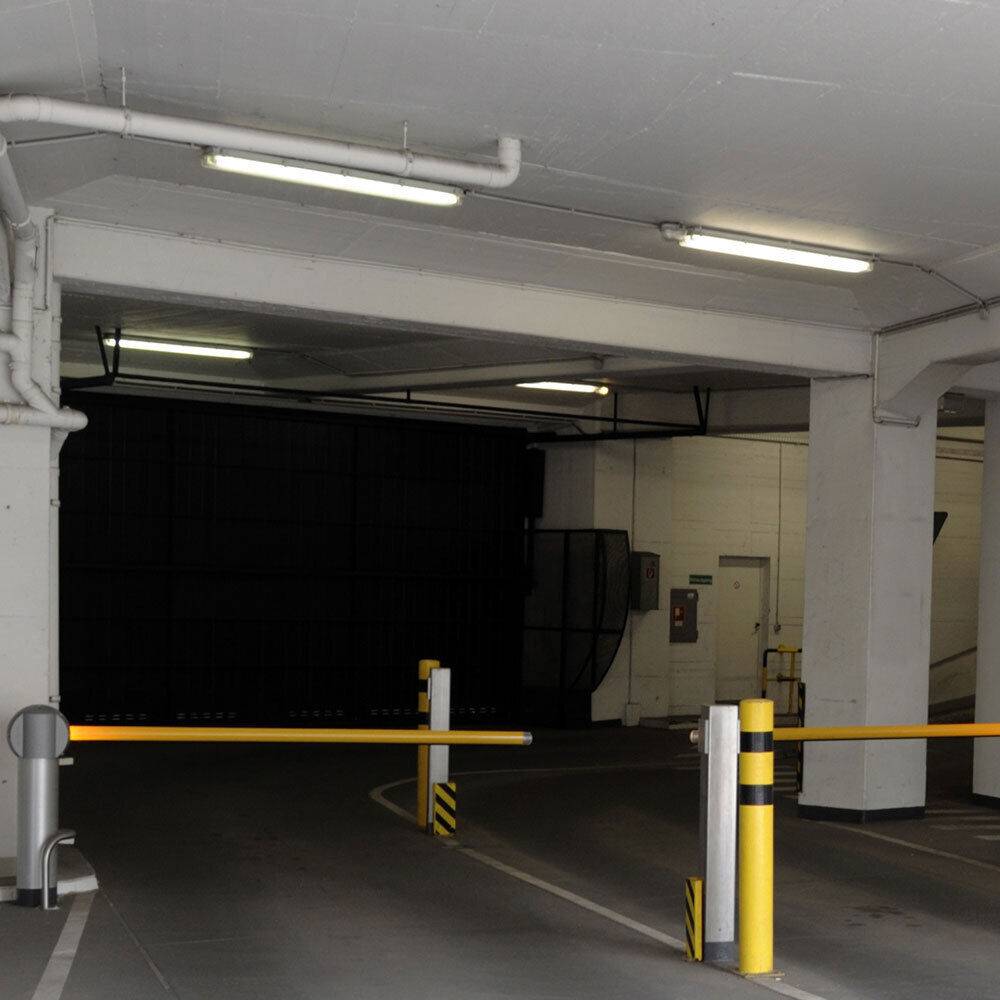 LED Wannenleuchte Deckenleuchte Garagenlampe Hallenleuchte Feuchtraumleuchte, 48W 5760lm 4000K kaltweiß L 150 cm, 4er Set