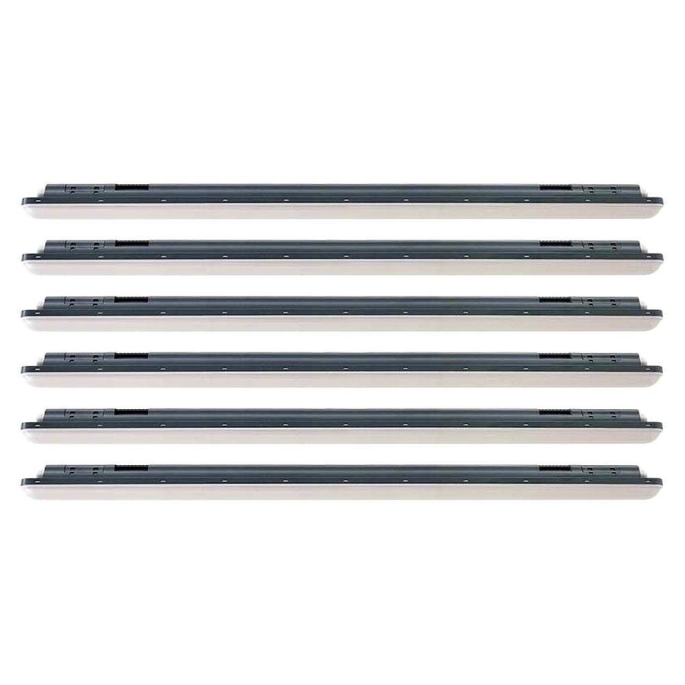 LED Wannenleuchte Hallenlampe Deckenleuchte Garagenlampe Feuchtraumleuchte, strahlwassergeschützt, Abstrahlwinkel 120°, 48W 5760lm 6500K kaltweiß