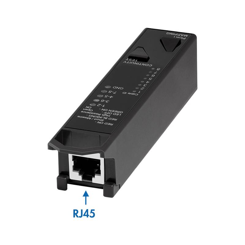 LogiLink Netzwerk-Kabeltester 3-in-1, schwarz