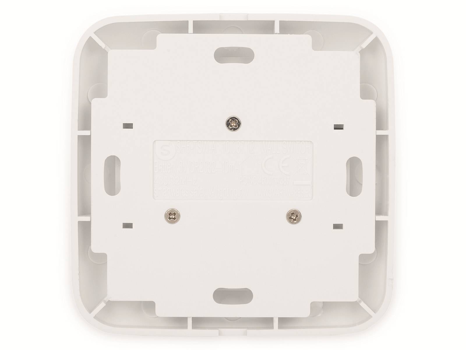 SMARTWARES Funk-Wandschalter SH4-90162, mit Batterie, weiß