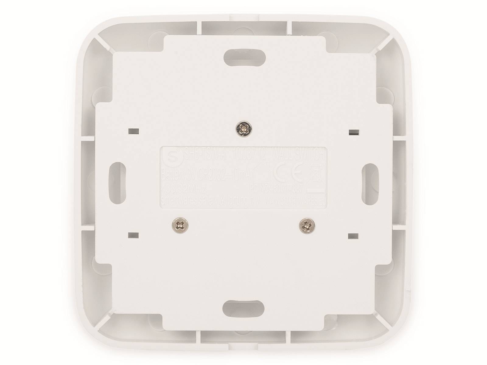 SMARTWARES Funk-Wandschalter SH4-90162, mit Batterie, weiß