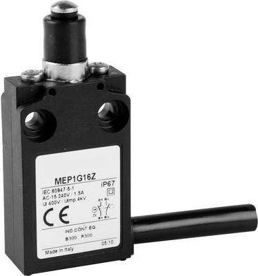 Panasonic Endschalter 24 V 5 A Stößel MEP1G16Z IP67 1 St