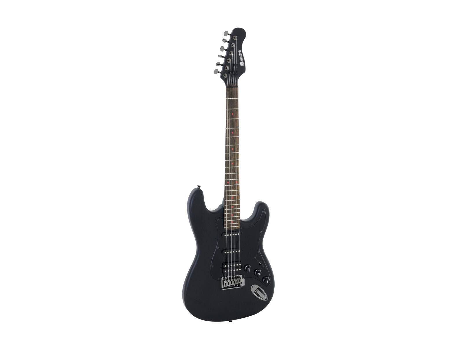 DIMAVERY ST-312 E-Gitarre, satin schwarz
