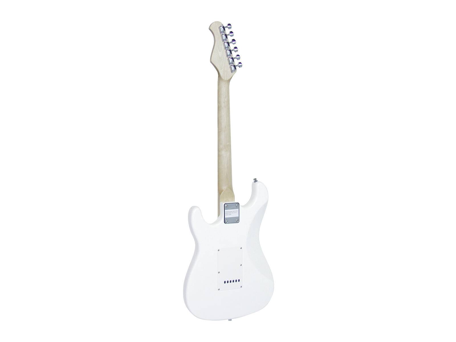 DIMAVERY ST-312 E-Gitarre, weiß