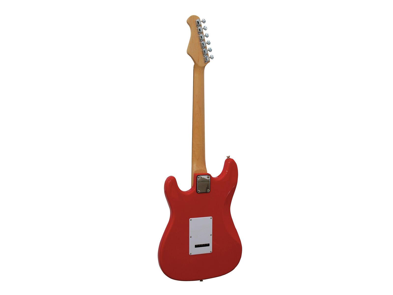DIMAVERY ST-203 E-Gitarre, rot