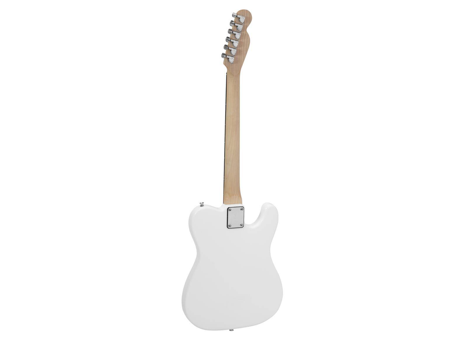 DIMAVERY TL-601 E-Gitarre LH, weiß