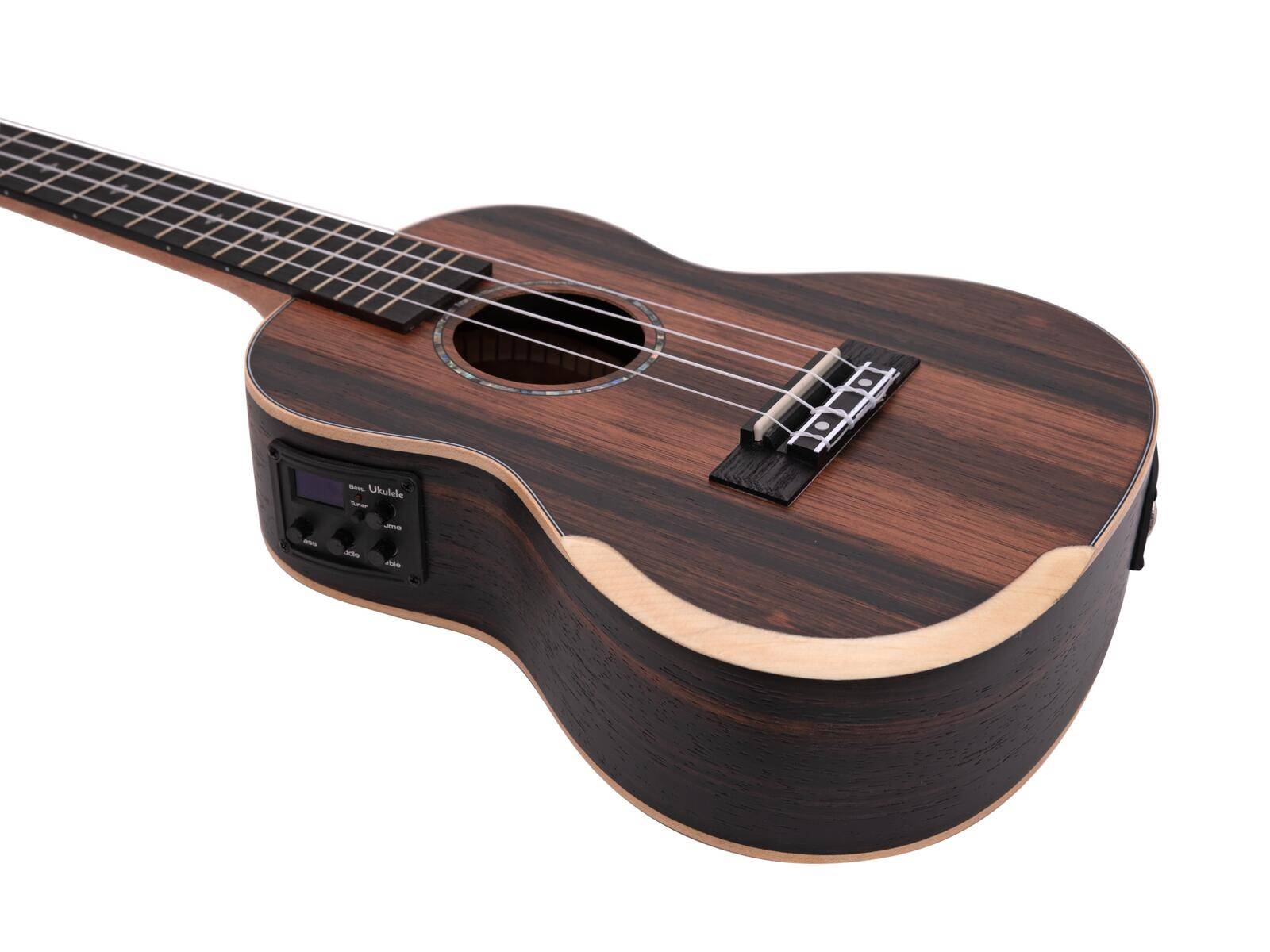 DIMAVERY UK-800 Konzert Ukulele, Ebony