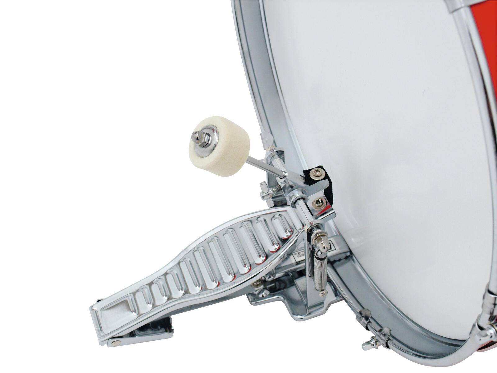 DIMAVERY JDS-203 Kinder Schlagzeug, rot