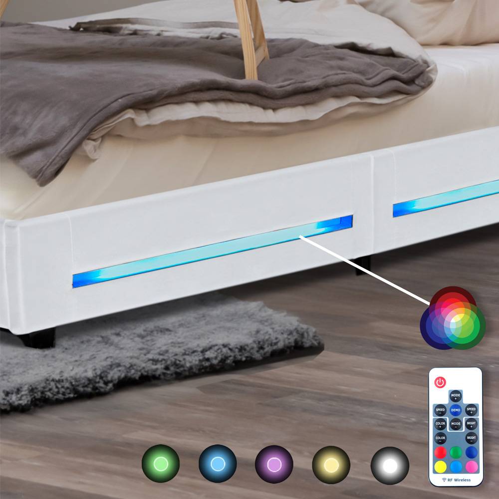 LED BETT ASTEROID - Größe: