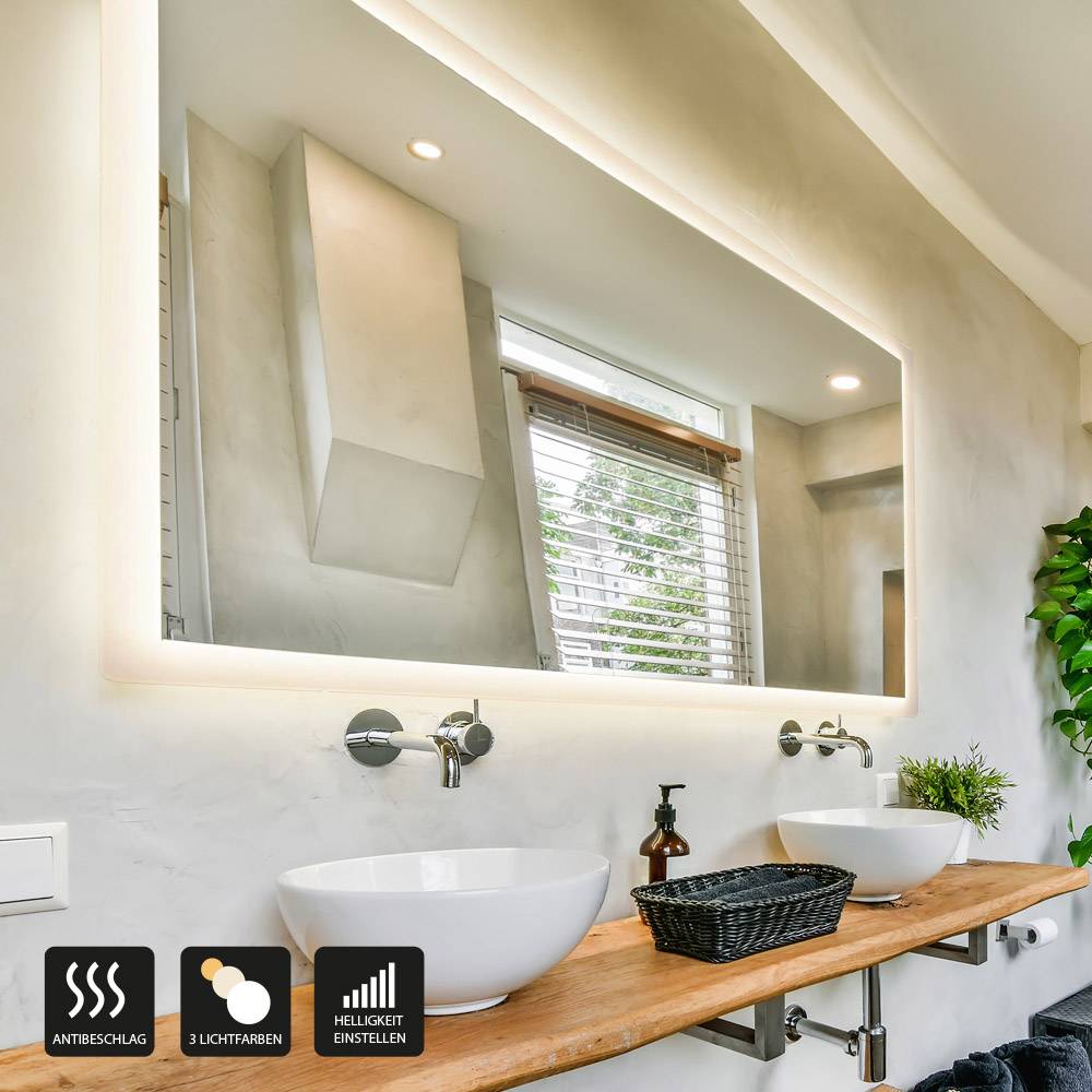 LED-SPIEGEL NOLA - Größe: 160 x 70 cm