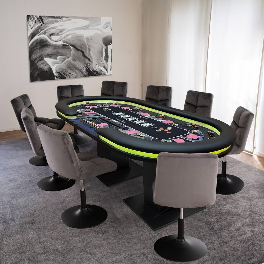 LED POKERTISCH FLUSH