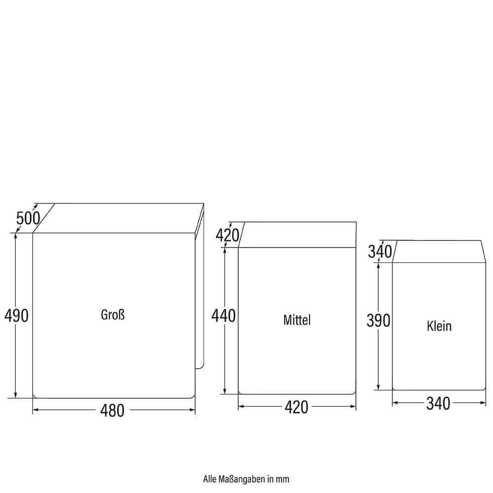 BEISTELLTISCH IRIMA - Farbe: Sand Beige
