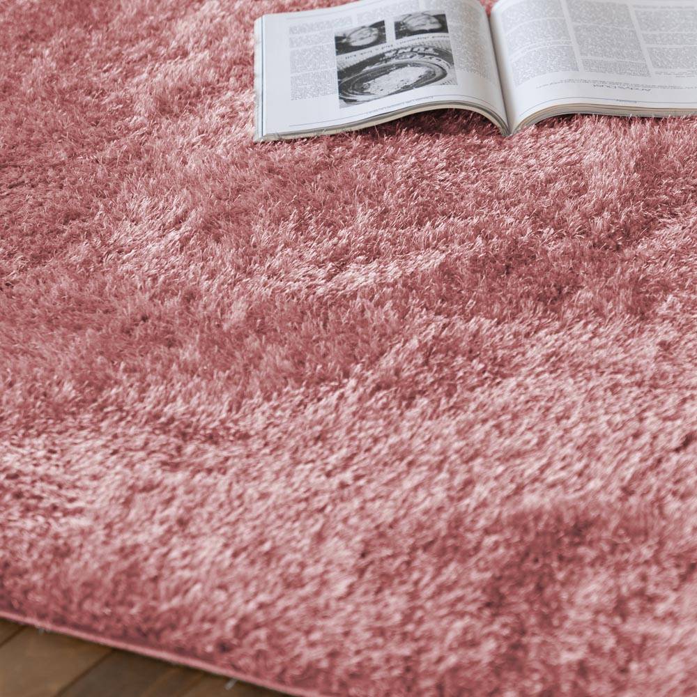 HOCHFLORTEPPICH SOFI - Farbe: Altrosa, Größe: 180 x 120 cm