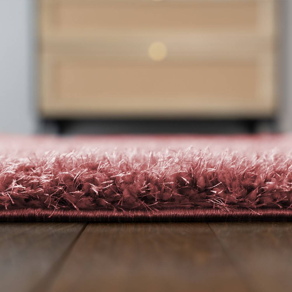 HOCHFLORTEPPICH SOFI - Farbe: Altrosa, Größe: 180 x 120 cm