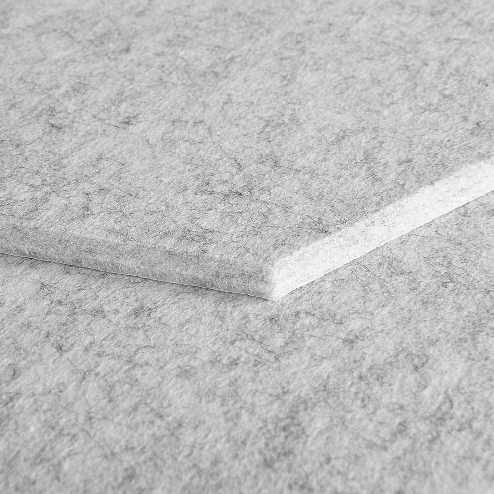 AKUSTIKPLATTEN HEXAGON SILENT - Farbe: Hellgrau, Menge: 15