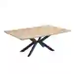ESSGRUPPE ECKIG AVENCIA - Ausführung: ARIA Samt Beige, Menge: 6 Stühle ESSGRUPPE ECKIG AVENCIA - Ausführung: ARIA Samt Beige, Menge: 6 Stühle