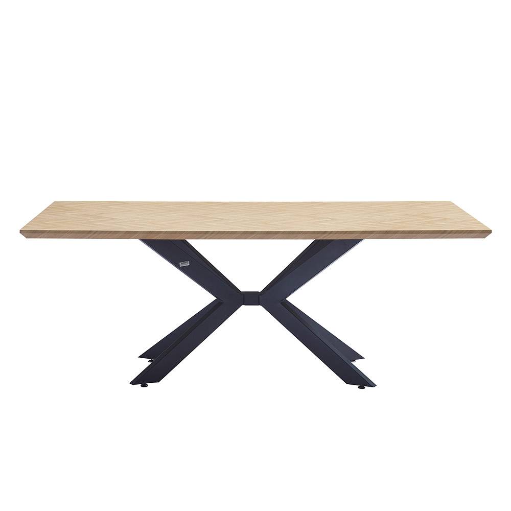 ESSTISCH ECKIG AVENCIA - Farbe: Fishbone Oak, Größe: 200 x 120 cm