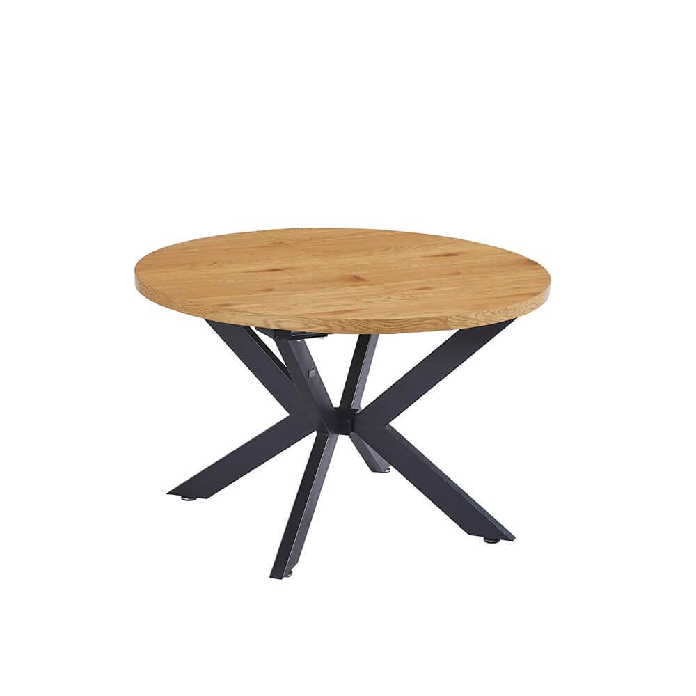 ESSTISCH RUND AVENTURA - Farbe: Light Oak, Größe: 160 x 120 cm