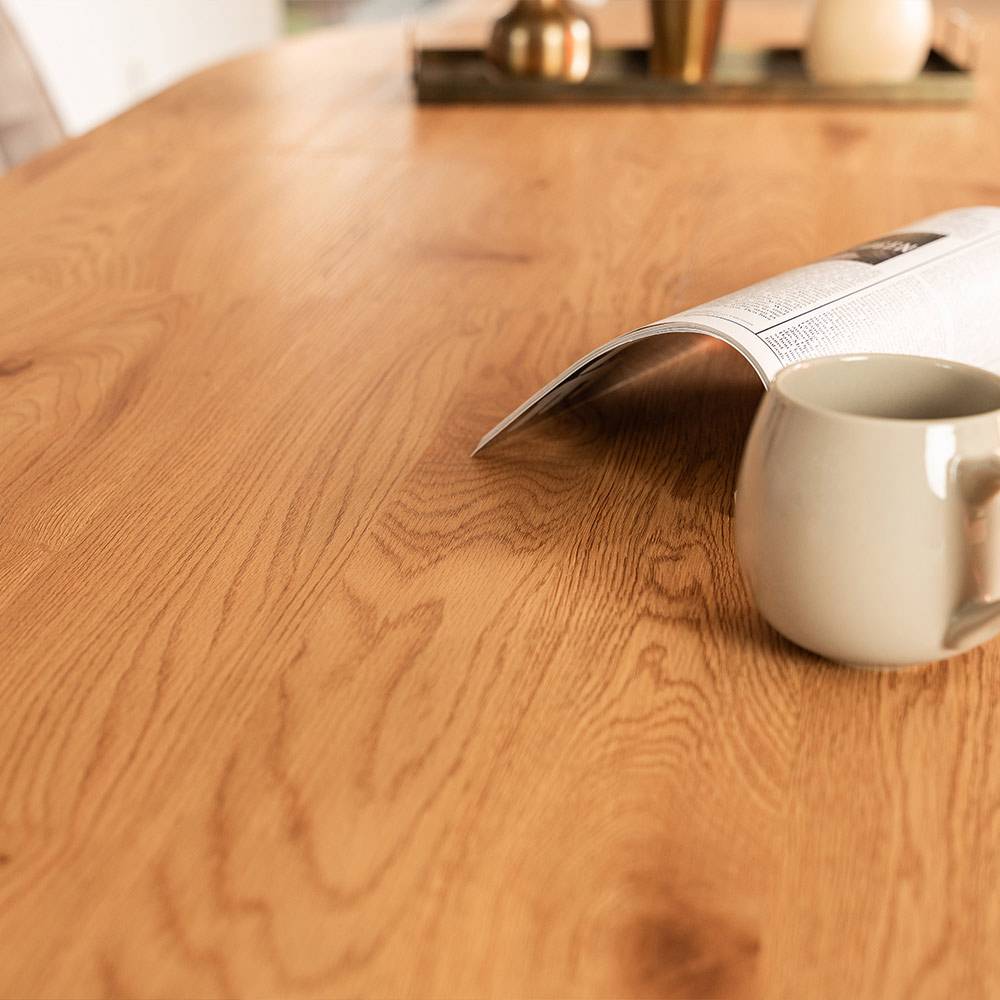 ESSGRUPPE AVENTI - Ausführung: IKALO Samt Hellbraun, Menge: 8 Stühle