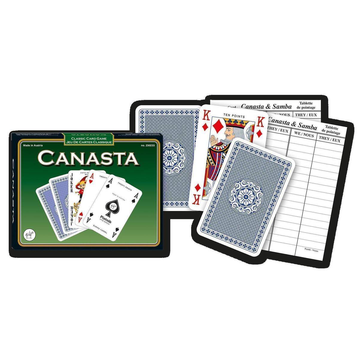 230233 - Canasta mit Wertungsblock