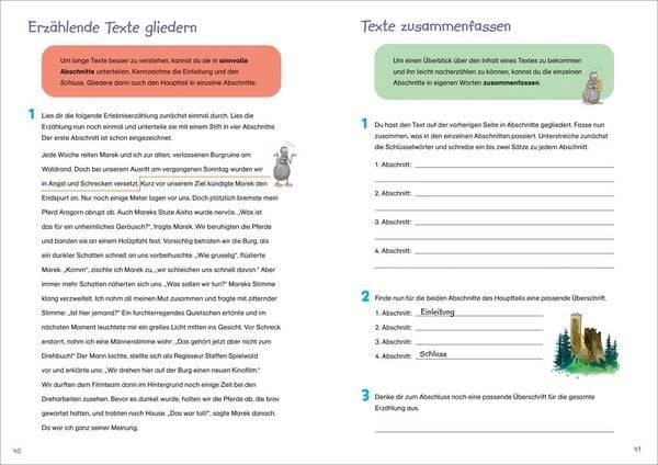 Fit für Deutsch 4. Klasse. Lernen und verstehen
