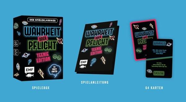 Kartenspiel: Wahrheit oder Pflicht - Teenie Edition