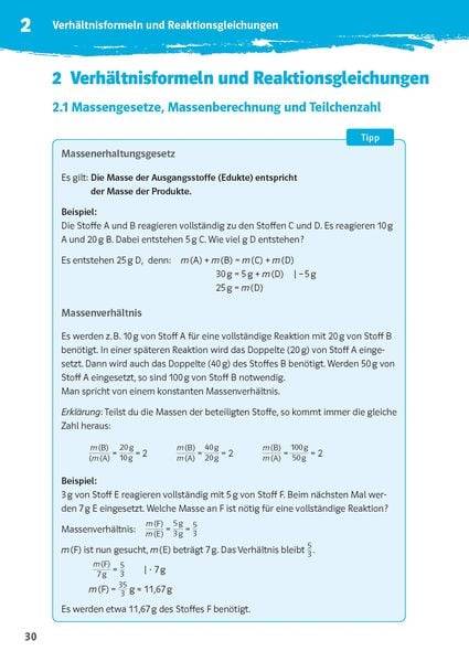 Klett 10-Minuten-Training Chemie - Rechnen in Chemie 7.-10. Klasse