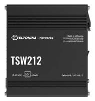 Teltonika TSW212 - Switch - managed - 8 x 10/100/1000 + 2 x SFP