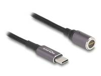 Delock - Stromkabel - 24 pin USB-C (M) zu 8-poliger Steckverbinder magnetisch - 20 V - 3 A - 1.8 m - USB-C Power Deliver