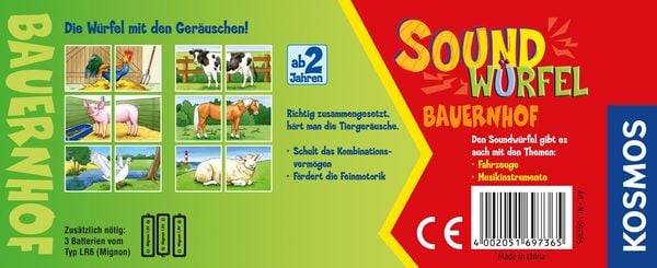 KOSMOS - Soundwürfel Bauernhof