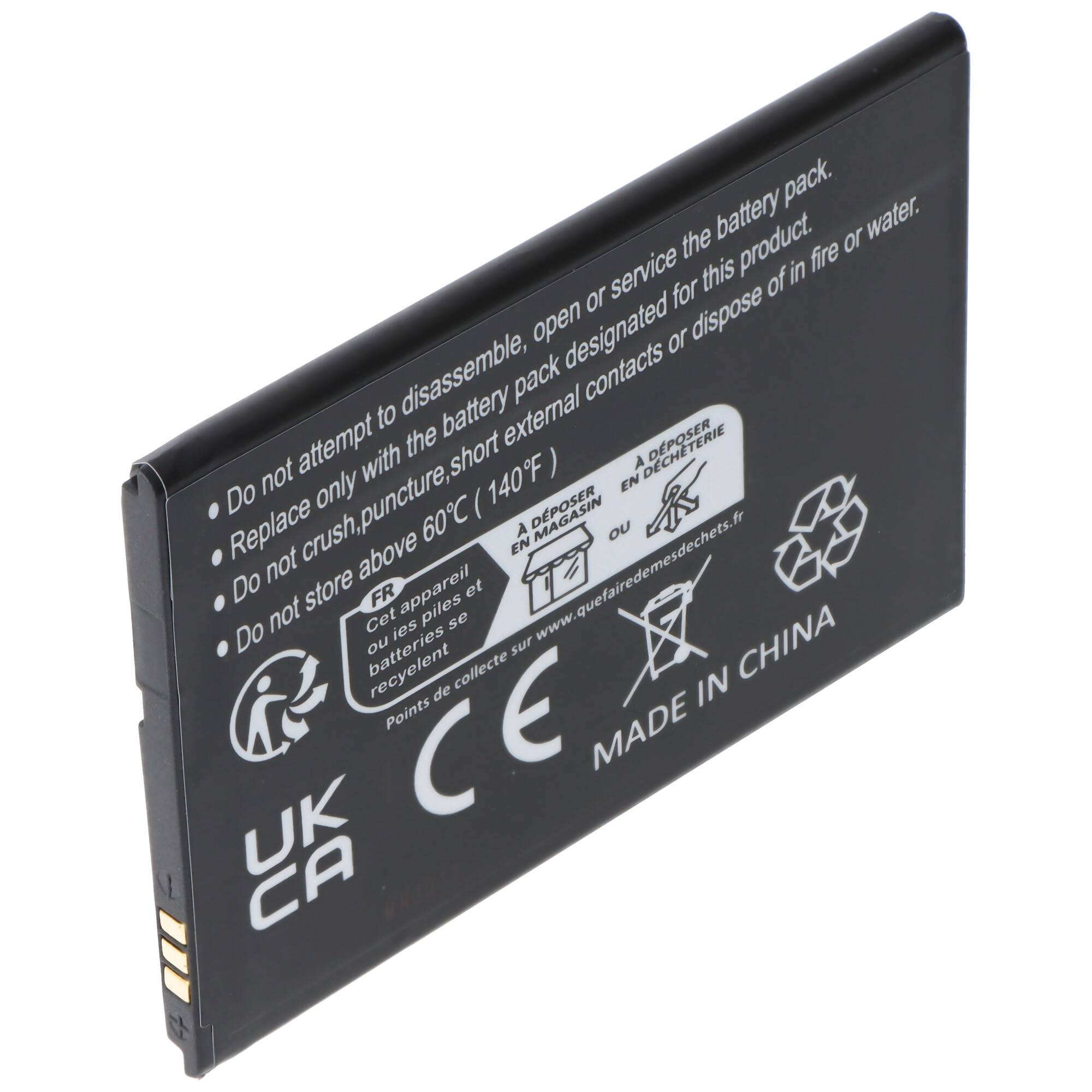 Akku passend für Emporia Smart 3, Emporia AK-S3, Lithium-Polymer Akku, 3,8V 2100mAh