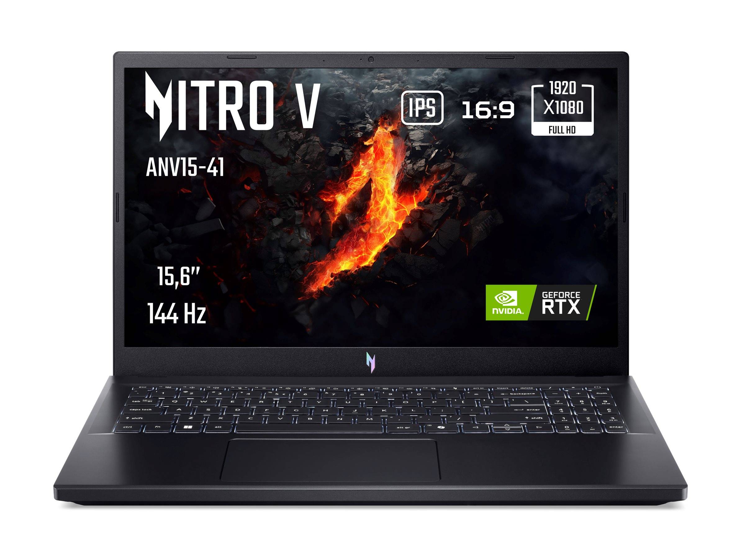 Acer Nitro V 15 ANV15-41 - AMD Ryzen 7 7735HS / 3.2 GHz - Win 11 Home - GeForce RTX 4060 - 16 GB RAM - 512 GB SSD NVMe -